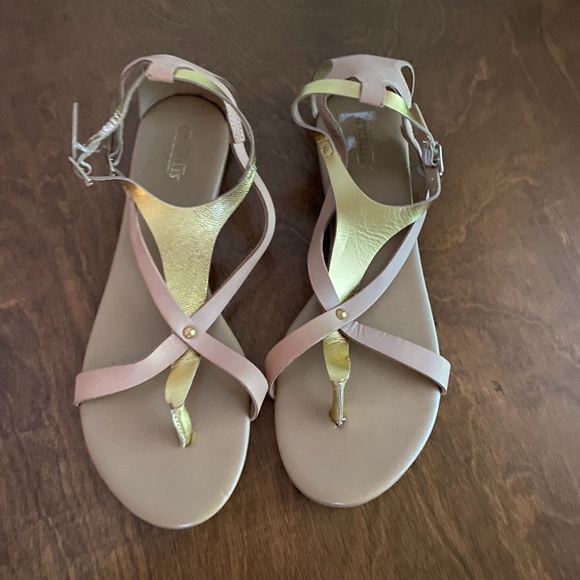 NWOT Seychelles Destiny Pink Gold Sandals Sz 9.5 - Picture 11 of 11